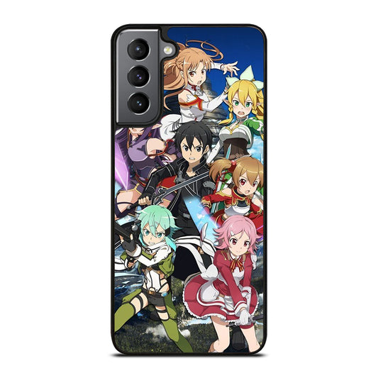 SWORD ART ONLINE CHARACTERS 2 Samsung Galaxy S21 Plus Case Cover