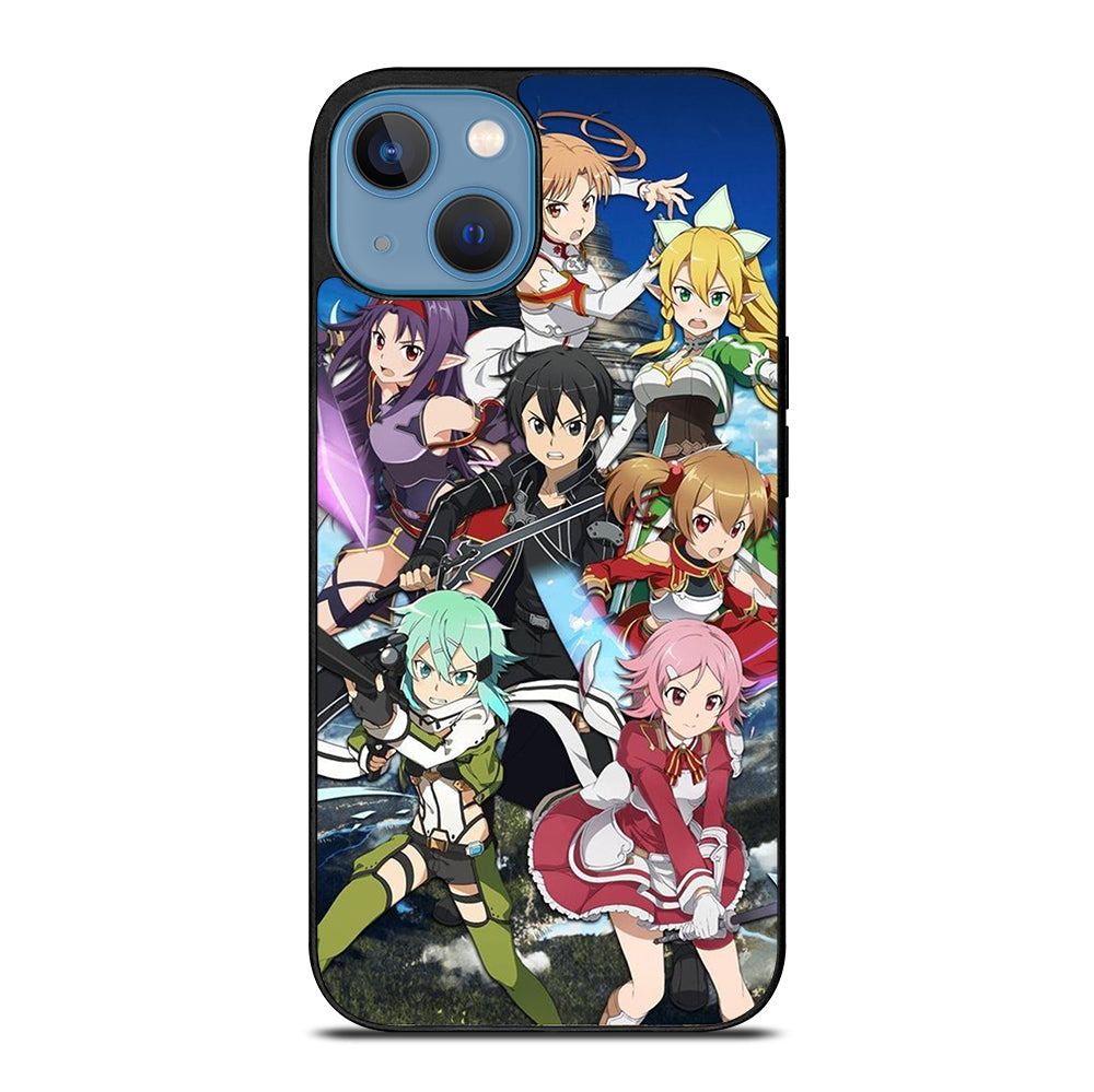 SWORD ART ONLINE CHARACTERS 2 iPhone 13 Case Cover