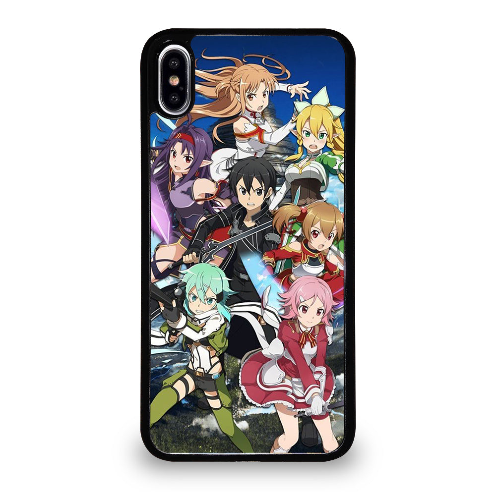 SWORD ART ONLINE CHARACTERS 2 iPhone XS Max Case Cover