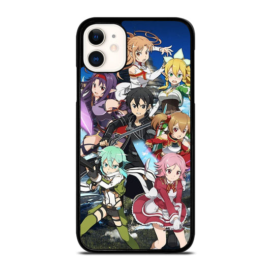 SWORD ART ONLINE CHARACTERS 2 iPhone 11 Case Cover