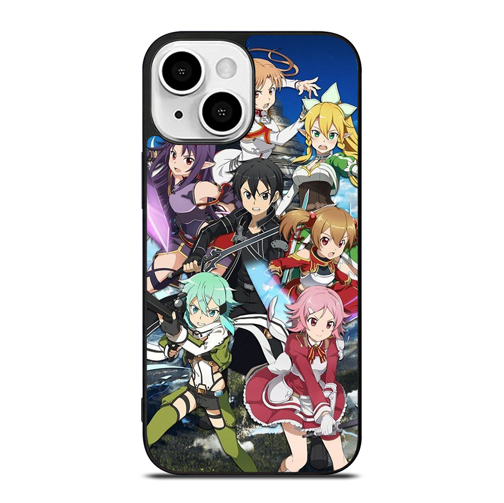SWORD ART ONLINE CHARACTERS 2 iPhone 13 Mini Case Cover