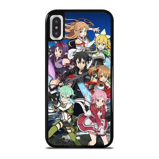 SWORD ART ONLINE CHARACTERS 2 iPhone X / XS Case Cover