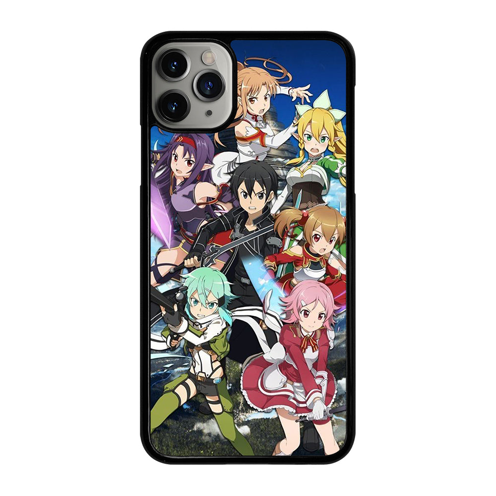 SWORD ART ONLINE CHARACTERS 2 iPhone 11 Pro Max Case Cover