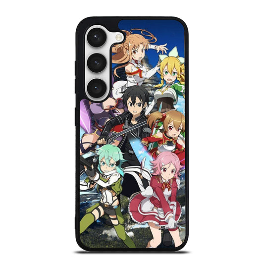 SWORD ART ONLINE CHARACTERS 2 Samsung Galaxy S23 Case Cover