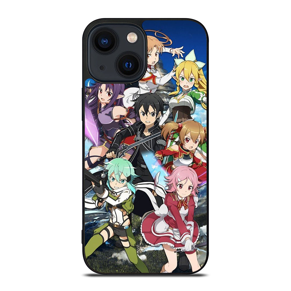 SWORD ART ONLINE CHARACTERS 2 iPhone 14 Plus Case Cover
