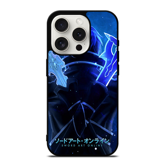 SWORD ART ONLINE GAME KIRITO iPhone 15 Pro Case Cover
