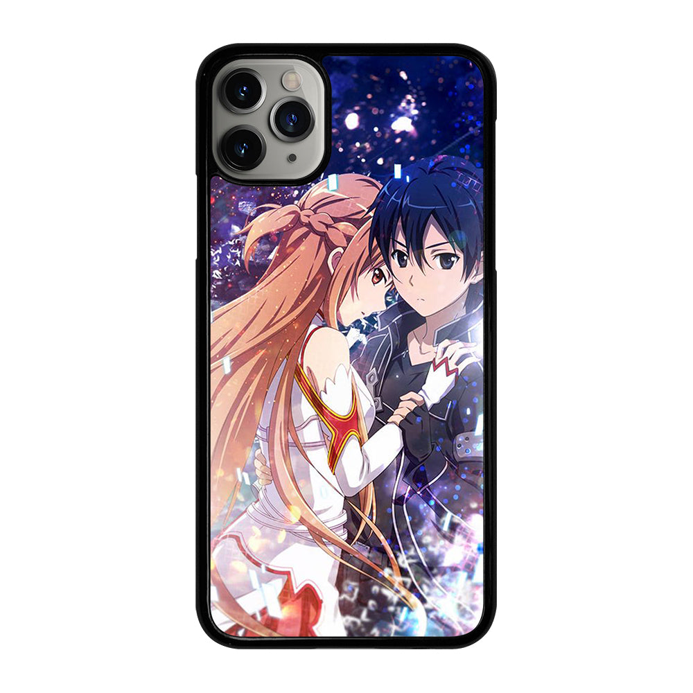 SWORD ART ONLINE KIRITO AND ASUNA LOVE ANIME iPhone 11 Pro Max Case Cover
