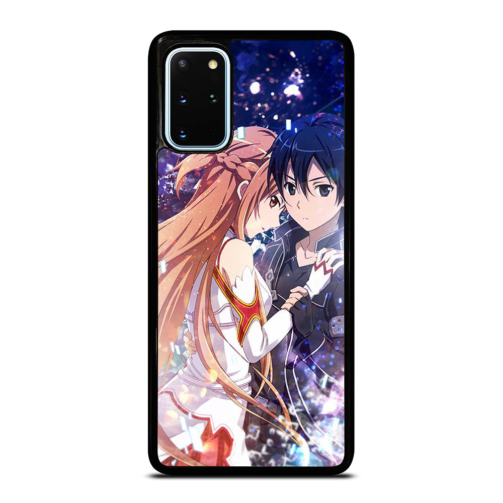 SWORD ART ONLINE KIRITO AND ASUNA LOVE ANIME Samsung Galaxy S20 Plus Case Cover
