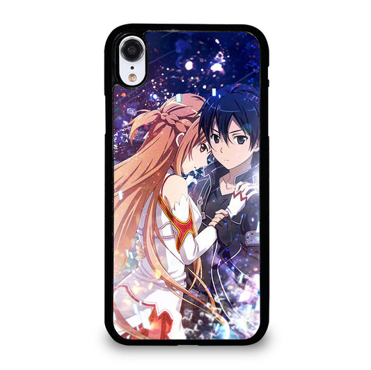 SWORD ART ONLINE KIRITO AND ASUNA LOVE ANIME iPhone XR Case Cover