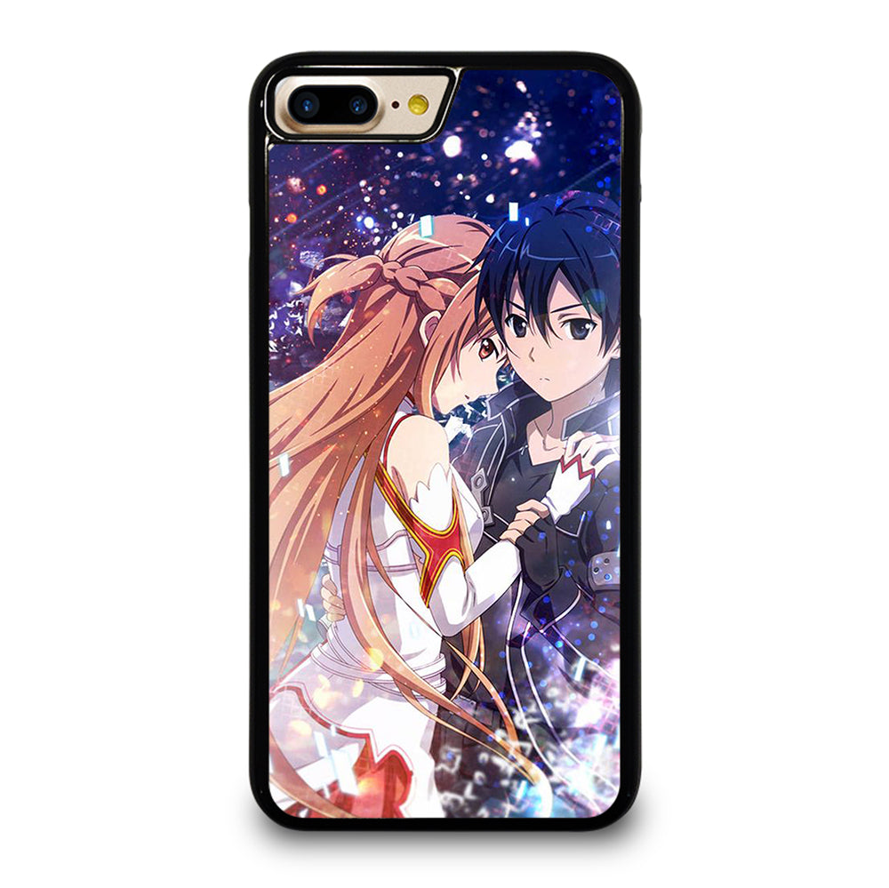 SWORD ART ONLINE KIRITO AND ASUNA LOVE ANIME iPhone 7 / 8 Plus Case Cover