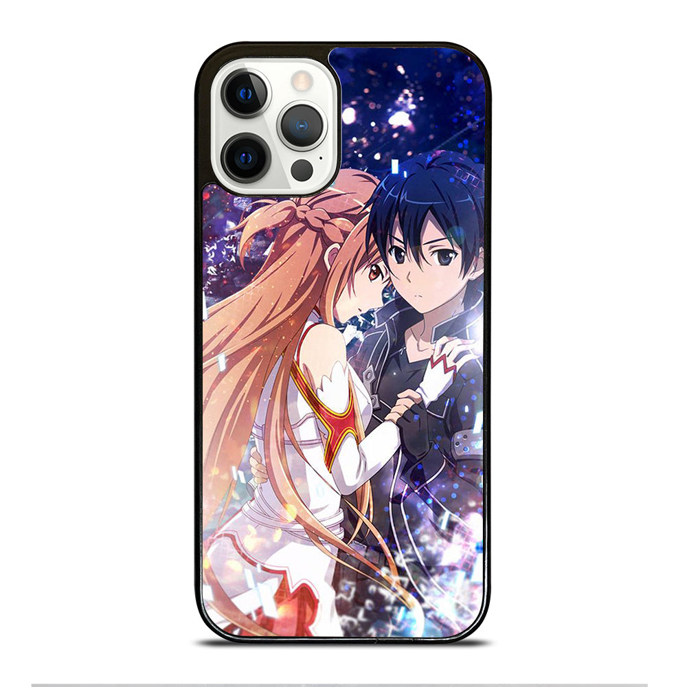 SWORD ART ONLINE KIRITO AND ASUNA LOVE ANIME iPhone 12 Pro Case Cover