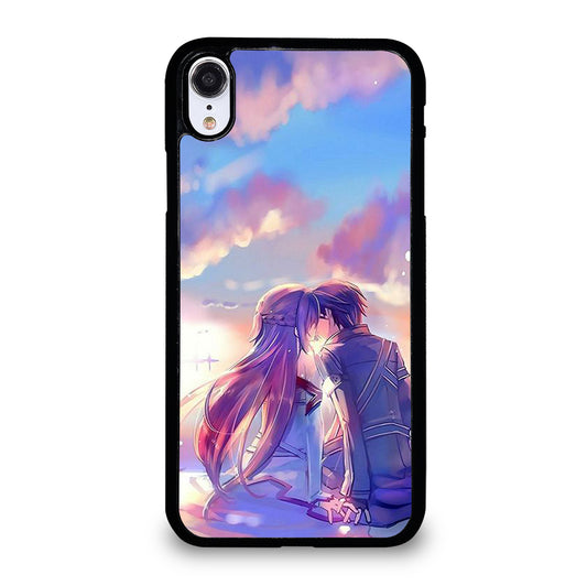 SWORD ART ONLINE KIRITO AND ASUNA LOVE ART iPhone XR Case Cover