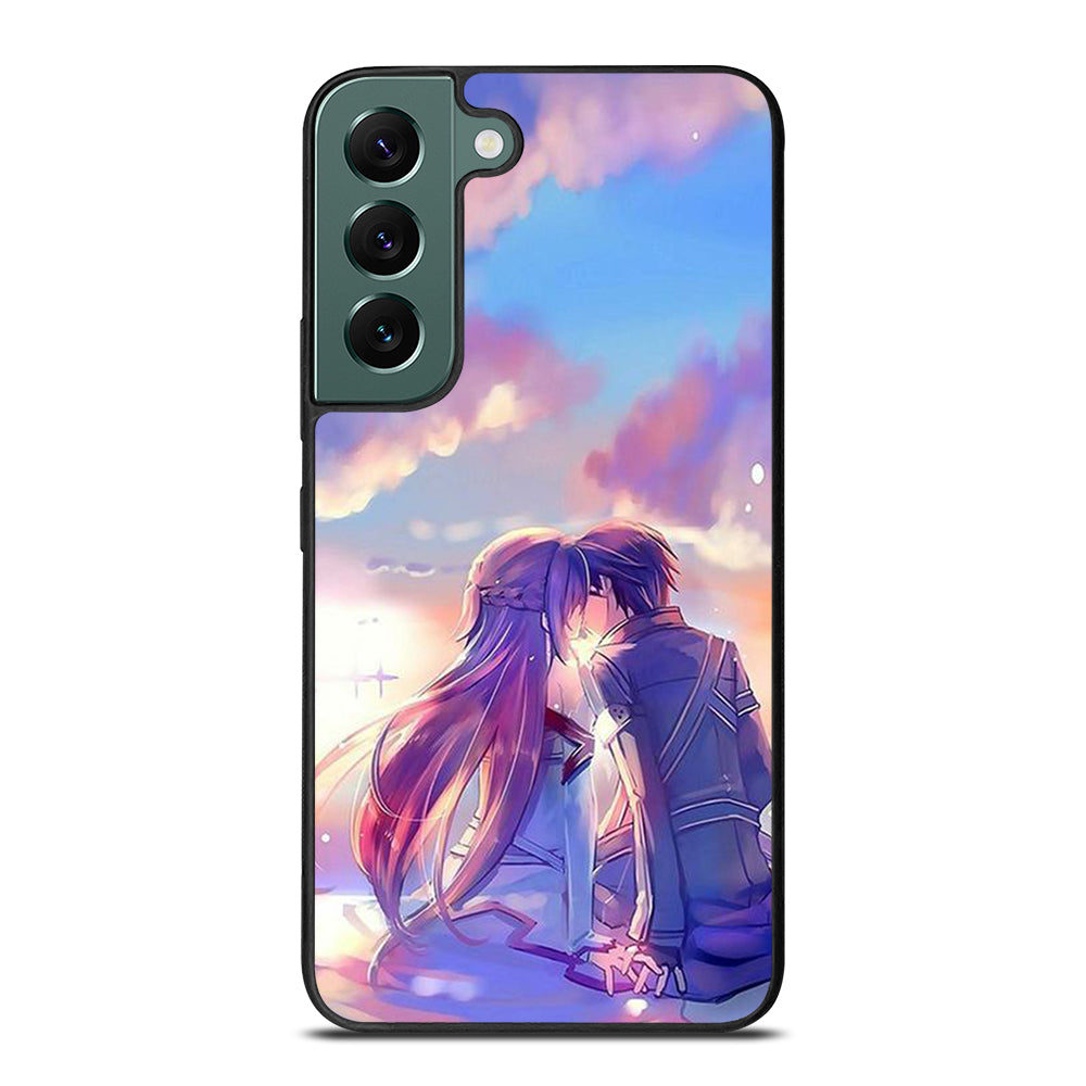 SWORD ART ONLINE KIRITO AND ASUNA LOVE ART Samsung Galaxy S22 Case Cover