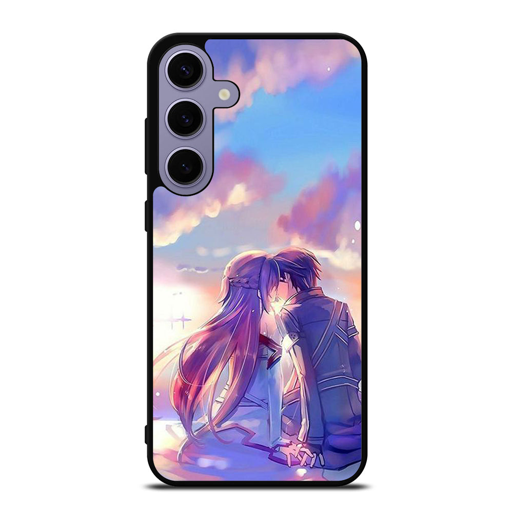 SWORD ART ONLINE KIRITO AND ASUNA LOVE ART Samsung Galaxy S24 Plus Case Cover