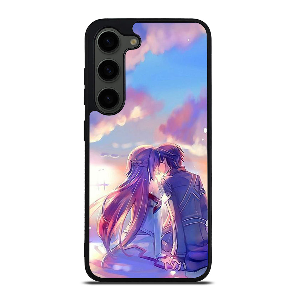 SWORD ART ONLINE KIRITO AND ASUNA LOVE ART Samsung Galaxy S23 Plus Case Cover