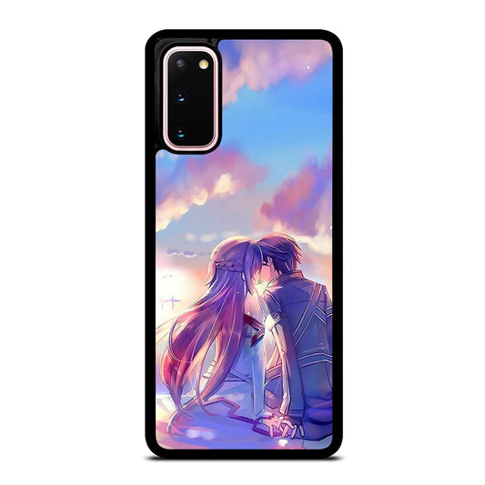 SWORD ART ONLINE KIRITO AND ASUNA LOVE ART Samsung Galaxy S20 Case Cover