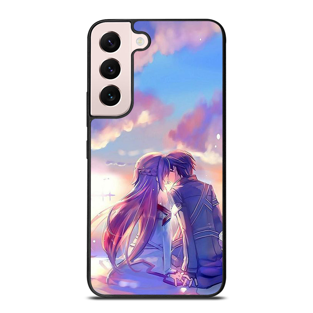 SWORD ART ONLINE KIRITO AND ASUNA LOVE ART Samsung Galaxy S22 Plus Case Cover