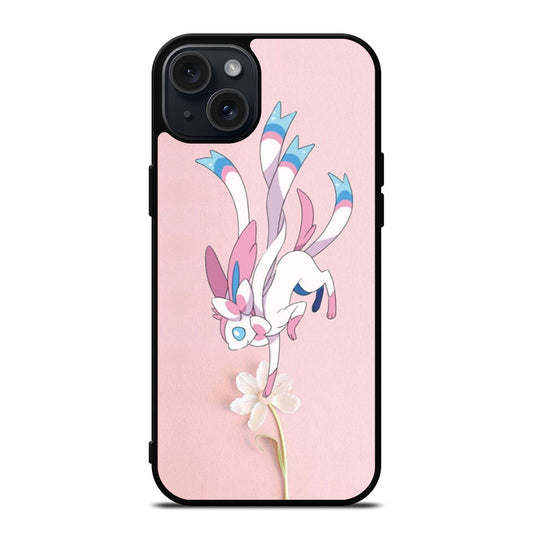 SYLVEON POKEMON ANIME 2 iPhone 15 Plus Case Cover