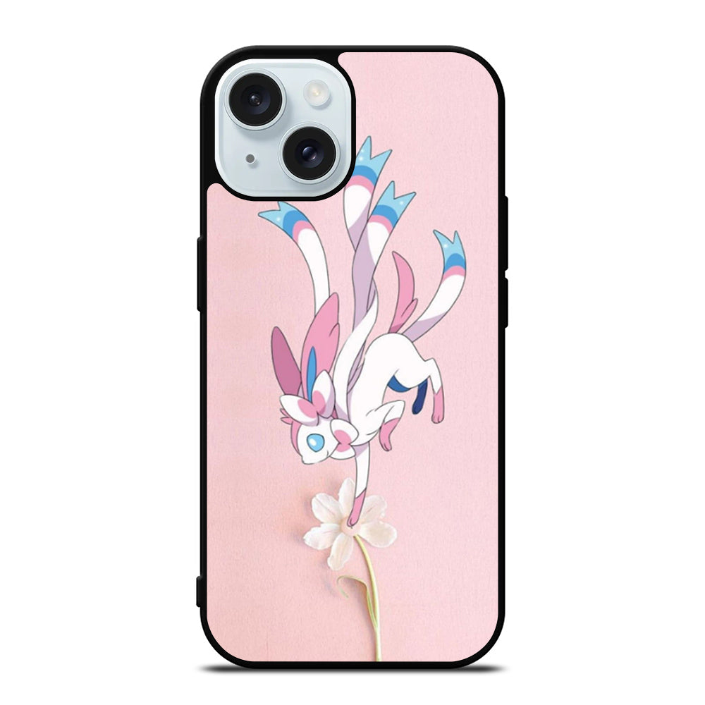 SYLVEON POKEMON ANIME 2 iPhone 15 Case Cover
