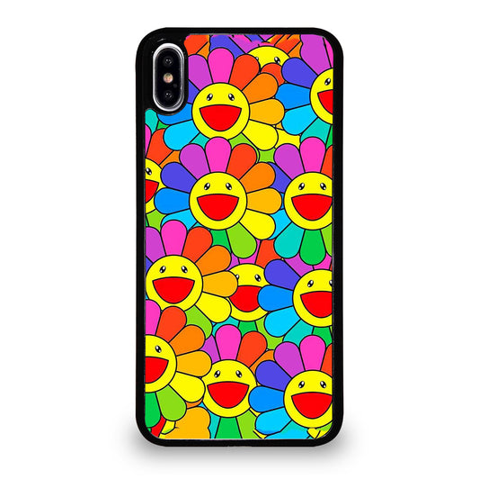 TAKASHI MURAKAMI FLOWERS COLLAGE 1 iPhone XS Max Case Cover