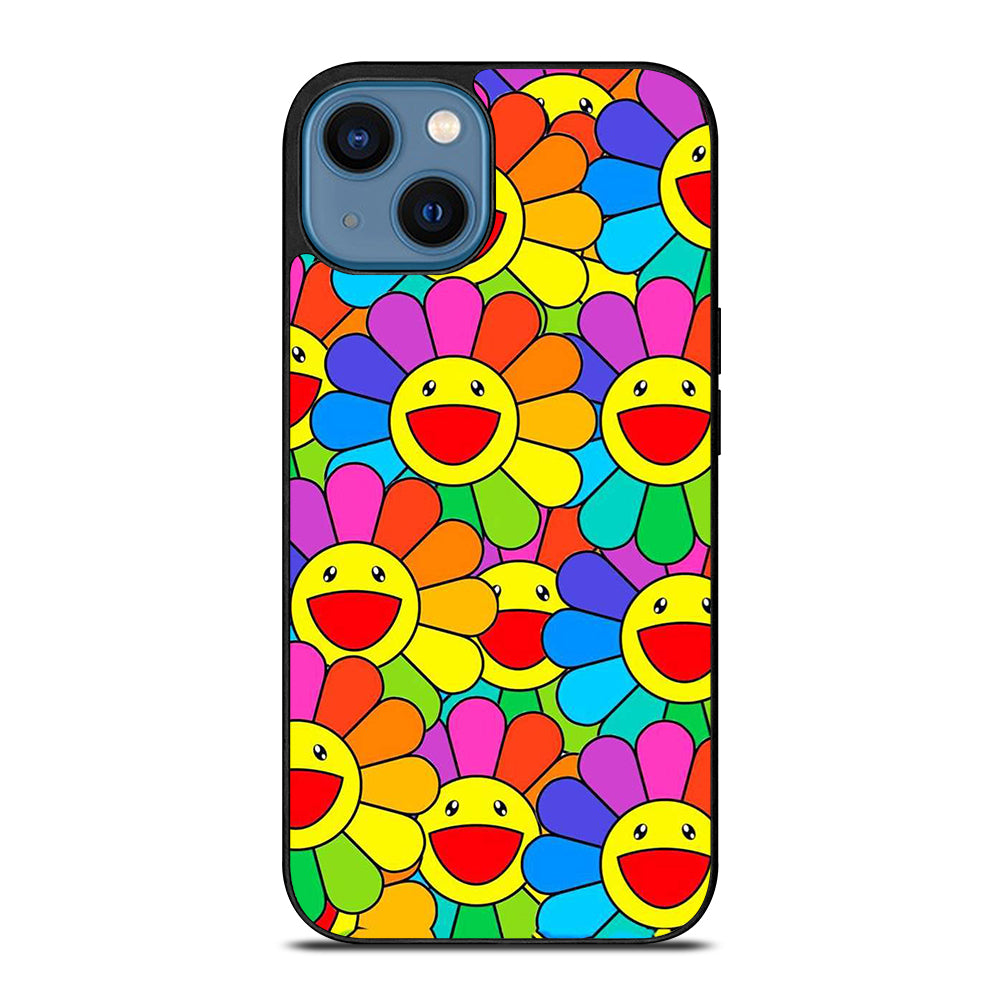 TAKASHI MURAKAMI FLOWERS COLLAGE 1 iPhone 14 Case Cover