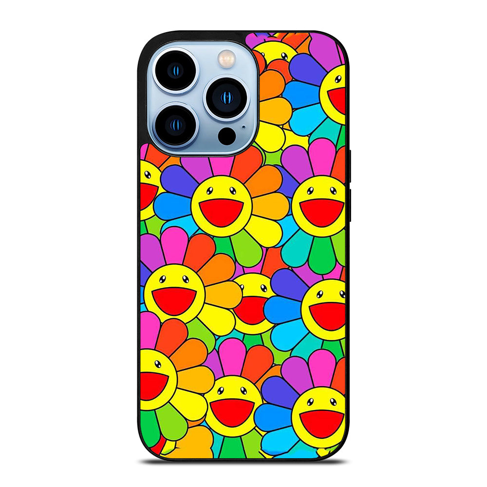 TAKASHI MURAKAMI FLOWERS COLLAGE 1 iPhone 13 Pro Max Case Cover