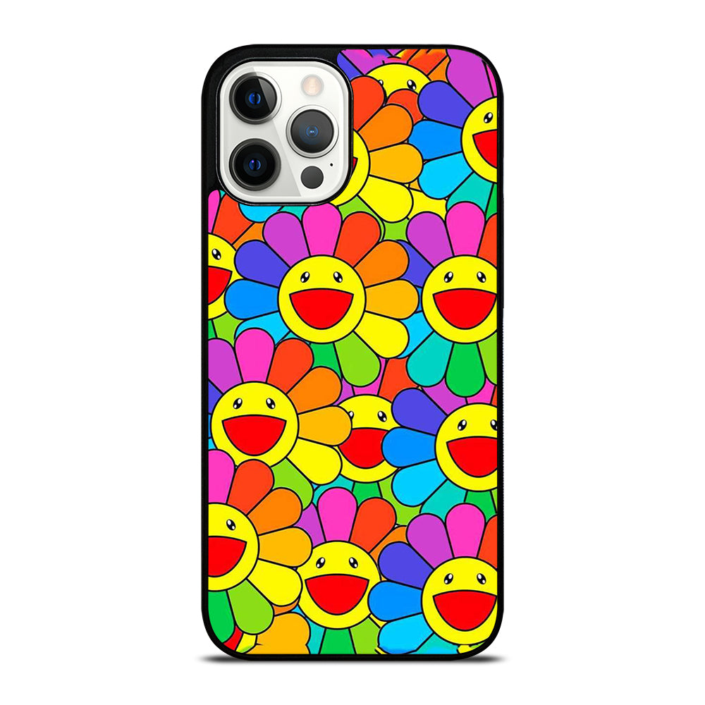 TAKASHI MURAKAMI FLOWERS COLLAGE 1 iPhone 12 Pro Max Case Cover