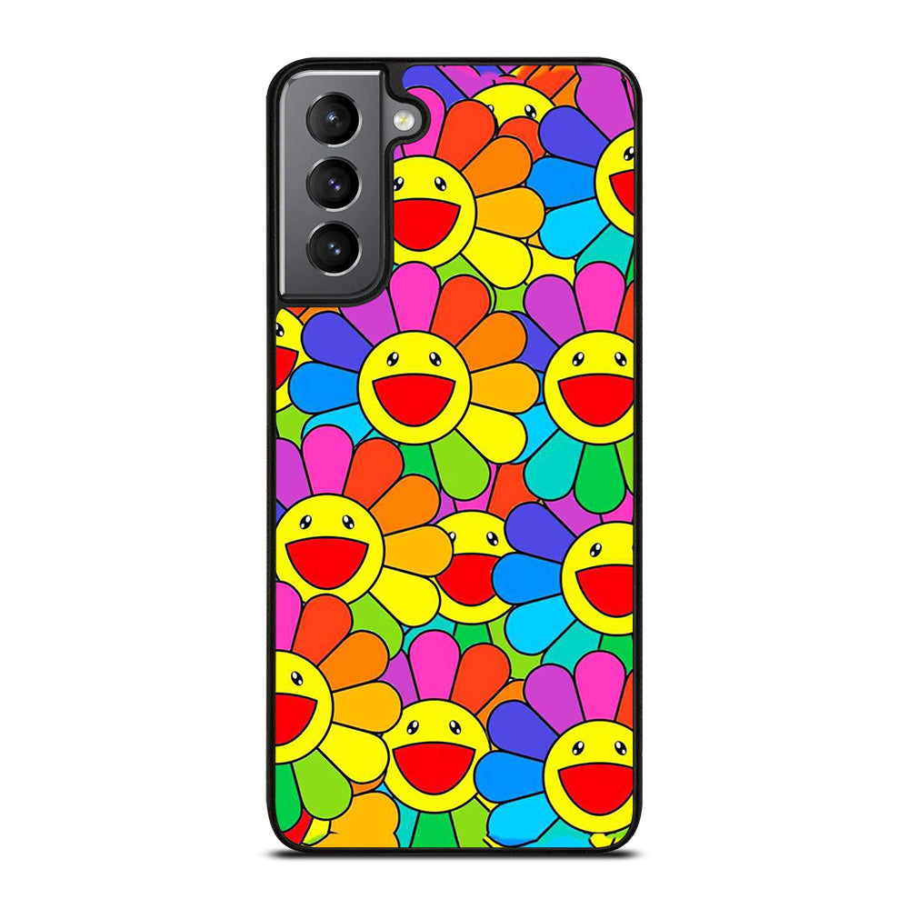 TAKASHI MURAKAMI FLOWERS COLLAGE 1 Samsung Galaxy S21 Plus Case Cover