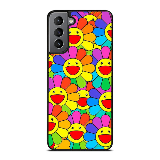 TAKASHI MURAKAMI FLOWERS COLLAGE 1 Samsung Galaxy S21 Plus Case Cover