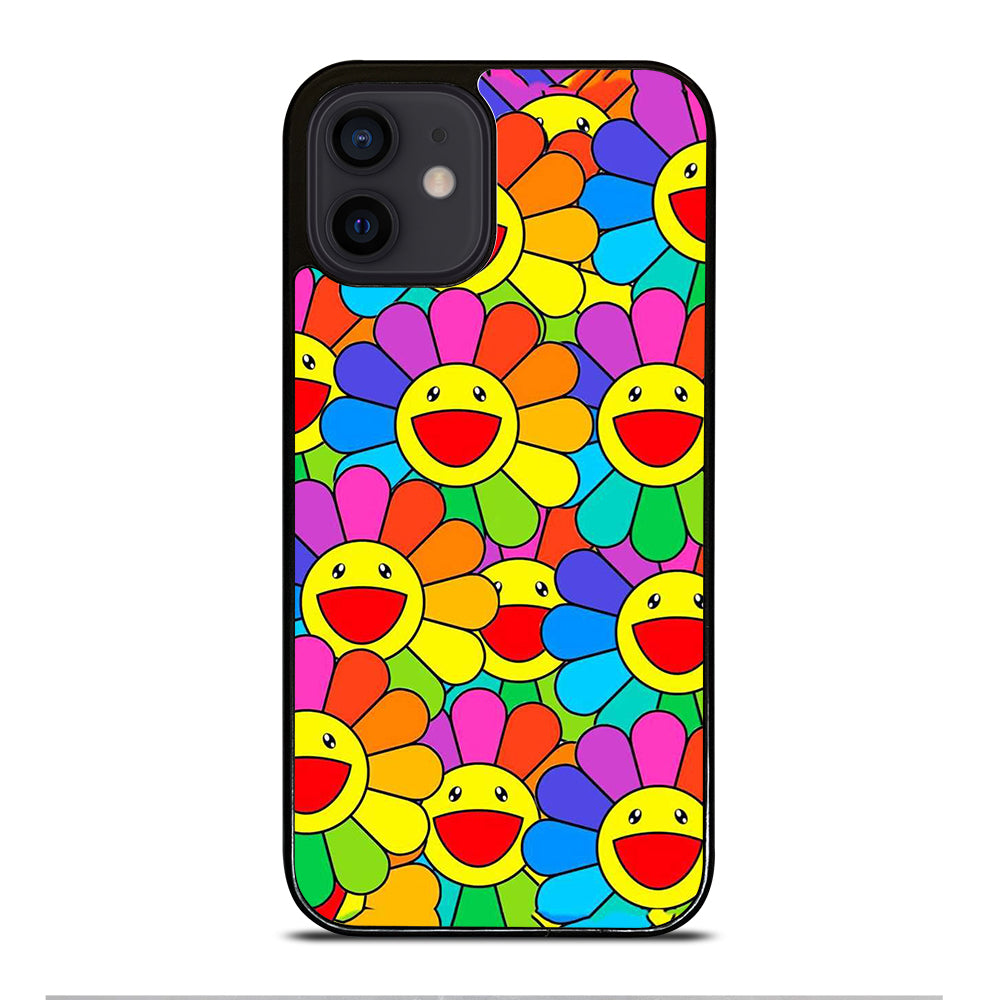 TAKASHI MURAKAMI FLOWERS COLLAGE 1 iPhone 12 Mini Case Cover