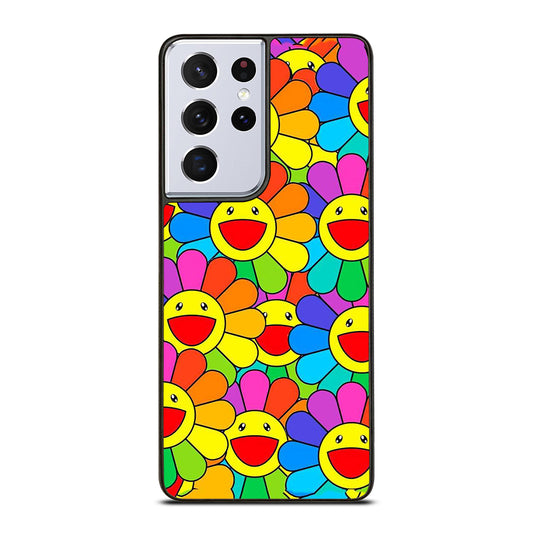 TAKASHI MURAKAMI FLOWERS COLLAGE 1 Samsung Galaxy S21 Ultra Case Cover