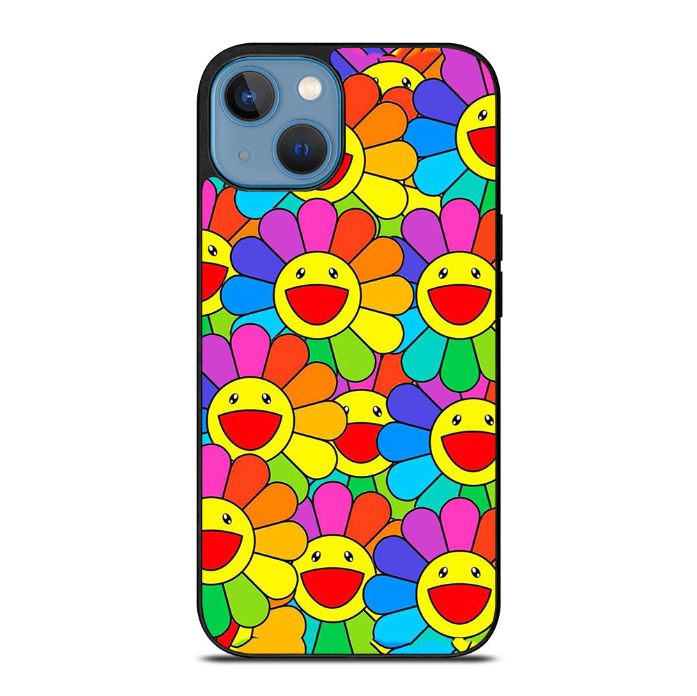 TAKASHI MURAKAMI FLOWERS COLLAGE 1 iPhone 13 Case Cover