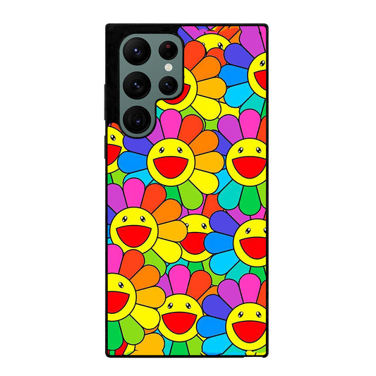 TAKASHI MURAKAMI FLOWERS COLLAGE 1 Samsung Galaxy S22 Ultra Case Cover