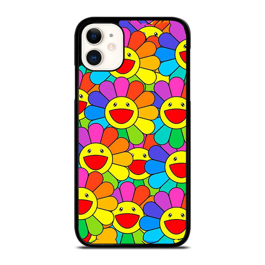 TAKASHI MURAKAMI FLOWERS COLLAGE 1 iPhone 11 Case Cover