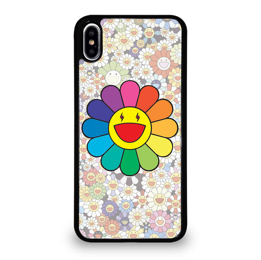 TAKASHI MURAKAMI FLOWERS COLLAGE 2 iPhone XS Max Case Cover