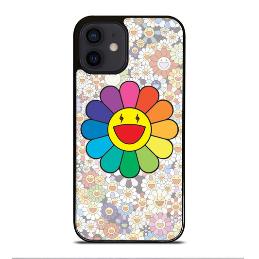 TAKASHI MURAKAMI FLOWERS COLLAGE 2 iPhone 12 Mini Case Cover