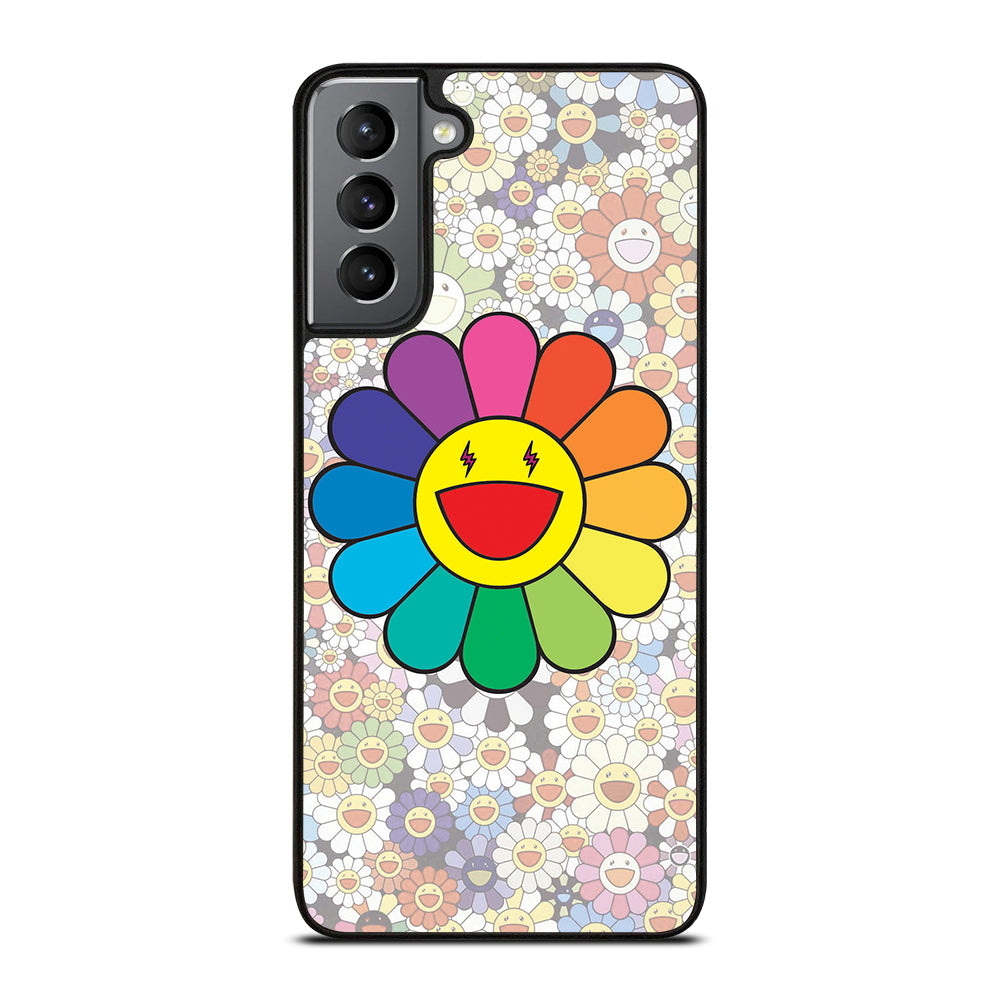 TAKASHI MURAKAMI FLOWERS COLLAGE 2 Samsung Galaxy S21 Plus Case Cover