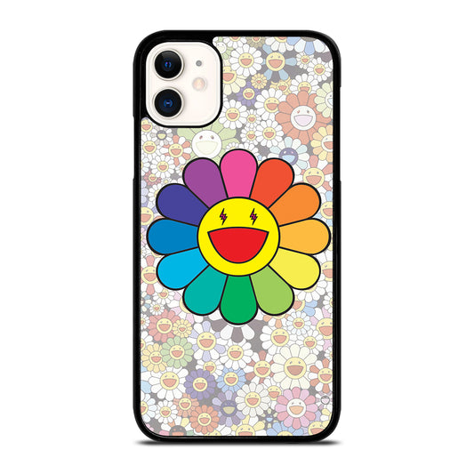 TAKASHI MURAKAMI FLOWERS COLLAGE 2 iPhone 11 Case Cover