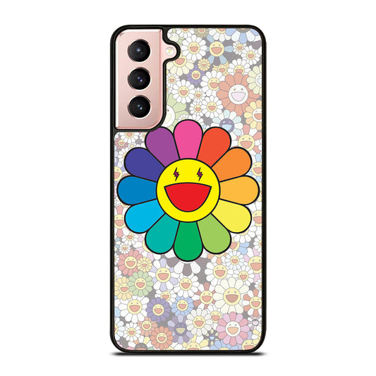 TAKASHI MURAKAMI FLOWERS COLLAGE 2 Samsung Galaxy S21 Case Cover
