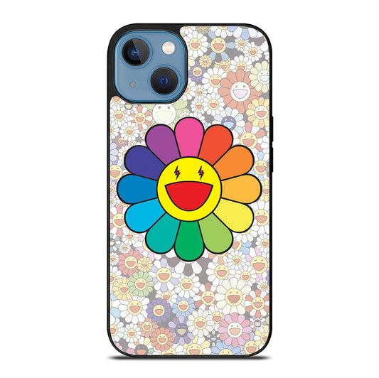 TAKASHI MURAKAMI FLOWERS COLLAGE 2 iPhone 13 Case Cover