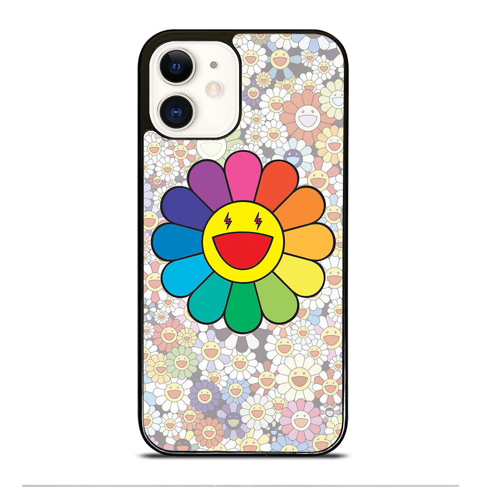 TAKASHI MURAKAMI FLOWERS COLLAGE 2 iPhone 12 Case Cover