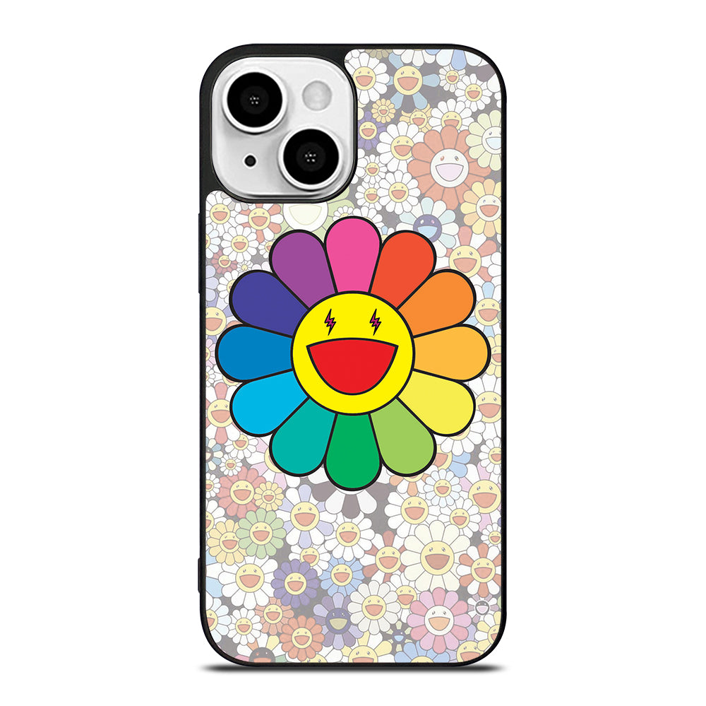 TAKASHI MURAKAMI FLOWERS COLLAGE 2 iPhone 13 Mini Case Cover
