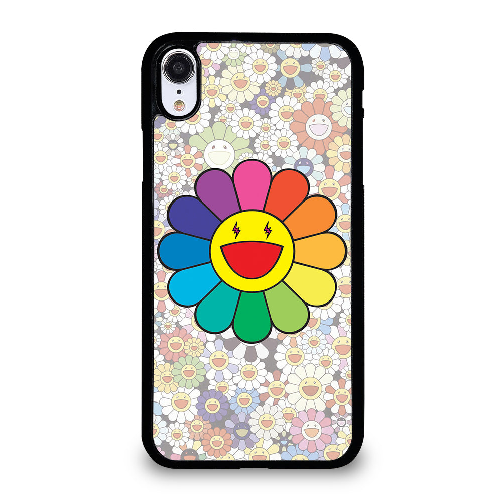 TAKASHI MURAKAMI FLOWERS COLLAGE 2 iPhone XR Case Cover