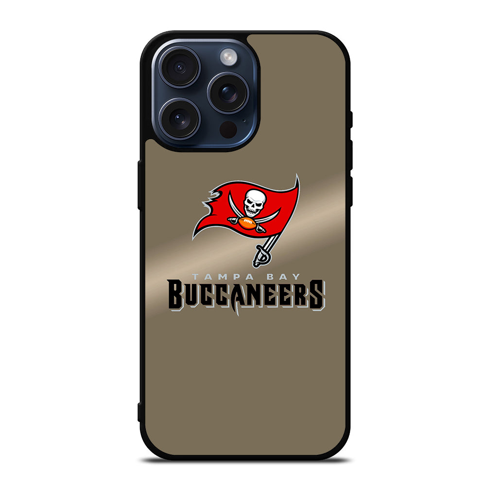 TAMPA BAY BUCCANEERS METAL ICON iPhone 15 Pro Max Case Cover