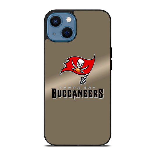 TAMPA BAY BUCCANEERS METAL ICON iPhone 14 Case Cover