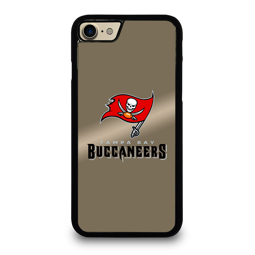 TAMPA BAY BUCCANEERS METAL ICON iPhone 7 / 8 Case Cover