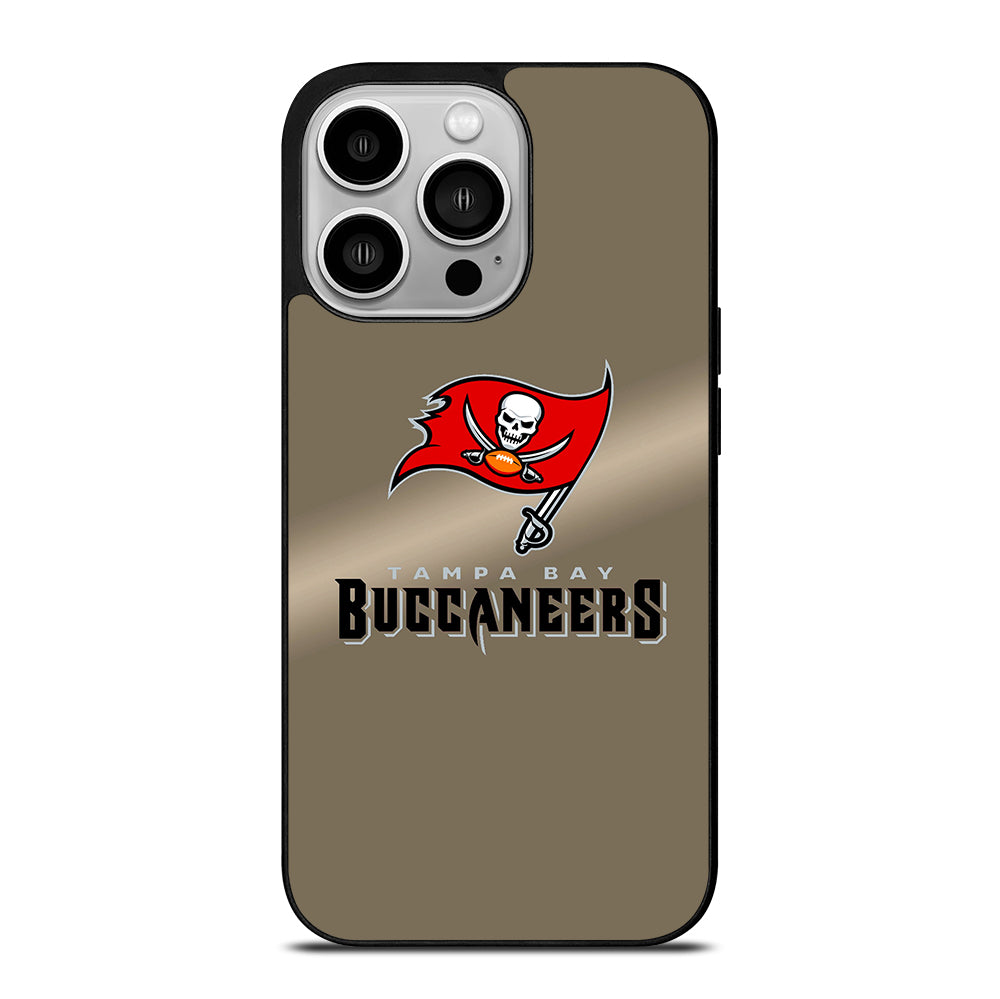 TAMPA BAY BUCCANEERS METAL ICON iPhone 14 Pro Case Cover