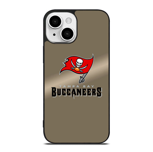 TAMPA BAY BUCCANEERS METAL ICON iPhone 13 Mini Case Cover
