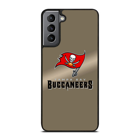 TAMPA BAY BUCCANEERS METAL ICON Samsung Galaxy S21 Plus Case Cover