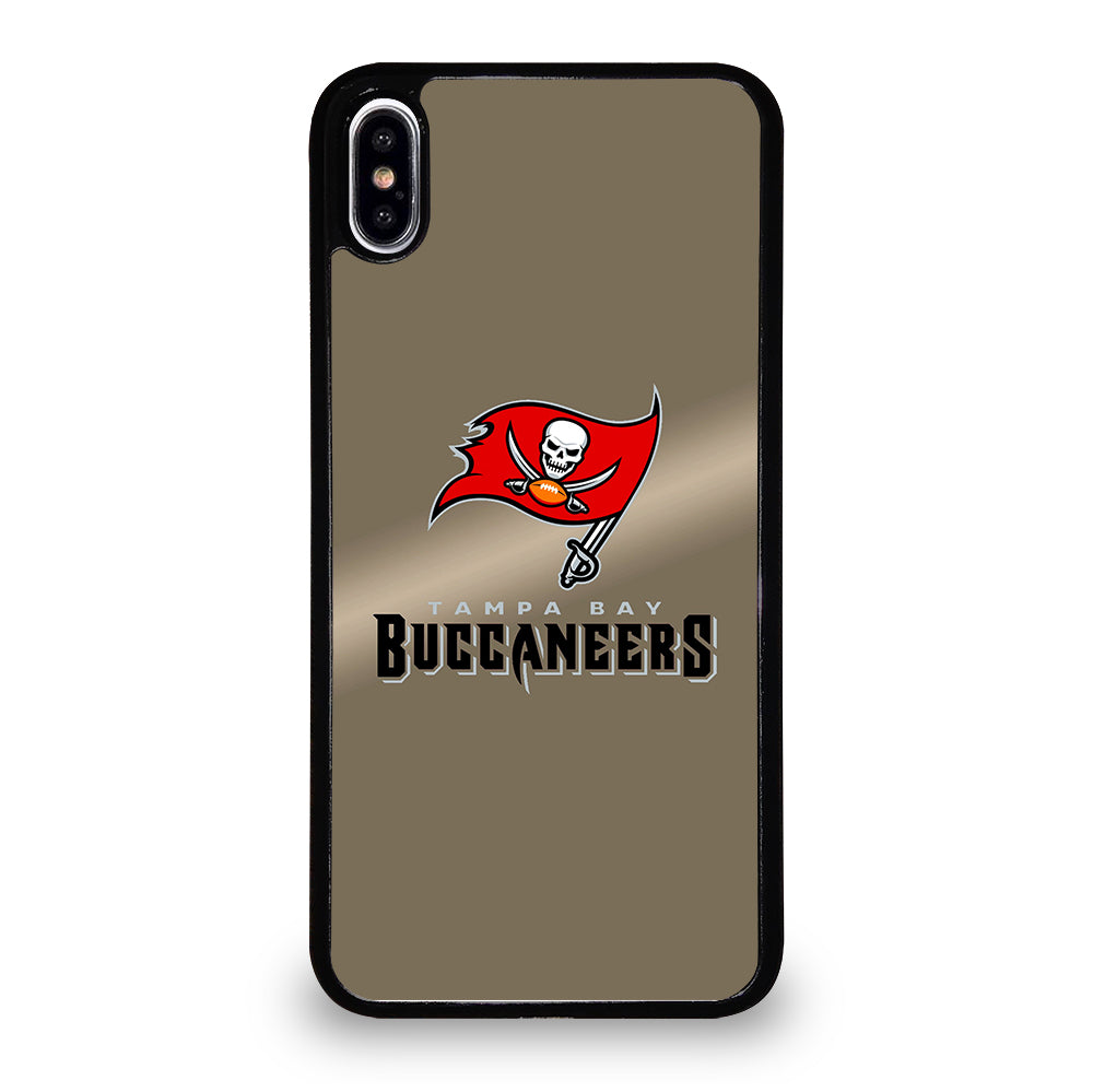 TAMPA BAY BUCCANEERS METAL ICON iPhone XS Max Case Cover